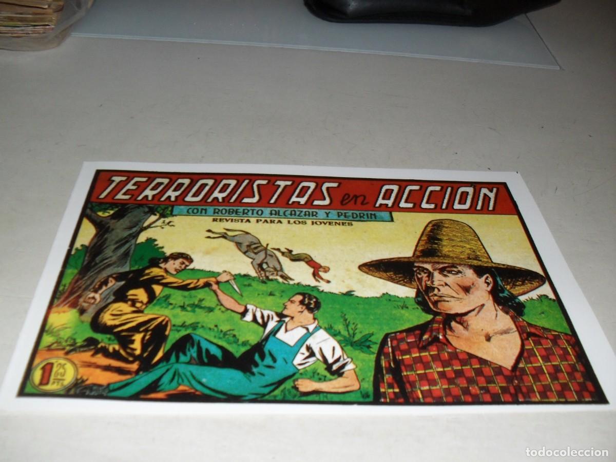Tebeos: (FACSIMIL)ROBERTO ALCAZAR N&ordm; 337 TERRORISTAS EN ACCION,(DE 1219).VALENCIANA,1940,DE KIOSKO