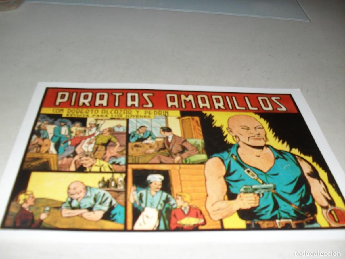 Tebeos: (FACSIMIL)ROBERTO ALCAZAR N&ordm; 335 PIRATAS AMARILLOS,(DE 1219).VALENCIANA,1940,DE KIOSKO