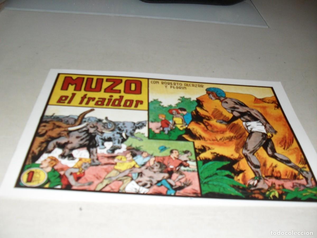 Livros de Banda Desenhada: (FACSIMIL)ROBERTO ALCAZAR N&ordm; 332 MUZO EL TRAIDOR,(DE 1219).VALENCIANA,1940,DE KIOSKO