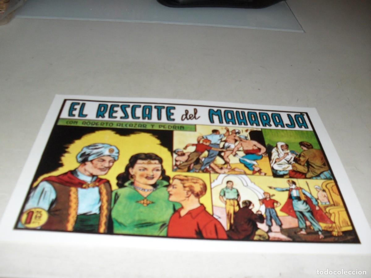Livros de Banda Desenhada: (FACSIMIL)ROBERTO ALCAZAR N&ordm; 330 EL RESCATE DEL MAHARAJA,(DE 1219).VALENCIANA,1940,DE KIOSKO