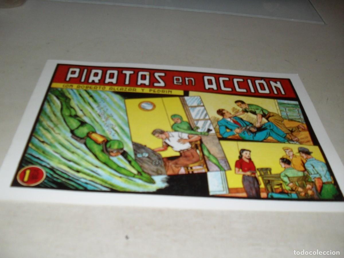 Livros de Banda Desenhada: (FACSIMIL)ROBERTO ALCAZAR N&ordm; 328 PIRATAS EN ACCION,(DE 1219).VALENCIANA,1940,DE KIOSKO