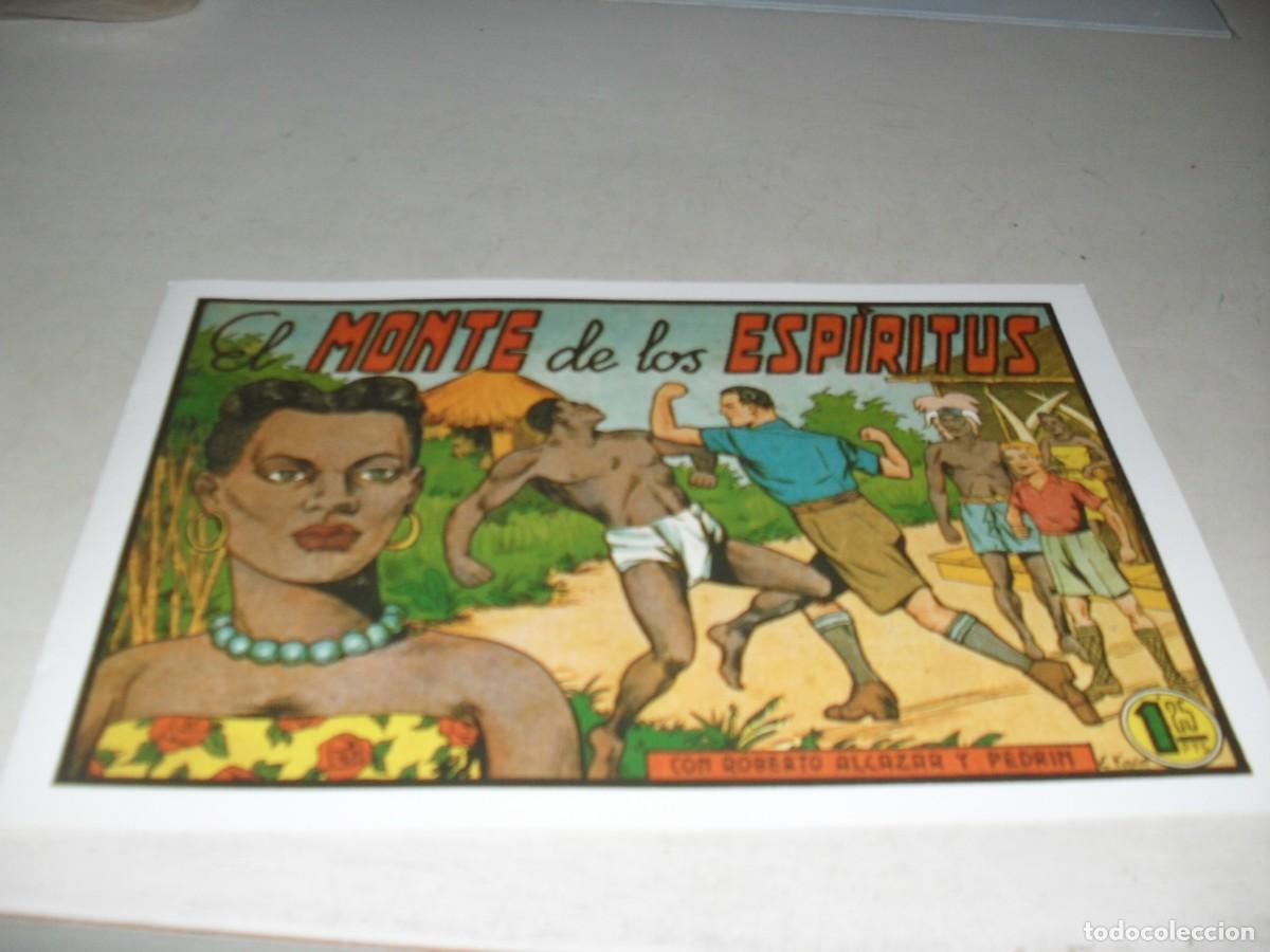 Tebeos: (FACSIMIL)ROBERTO ALCAZAR N&ordm; 319 EL MONTE DE LOS ESPIRITUS,(DE 1219).VALENCIANA,1940,DE KIOSKO