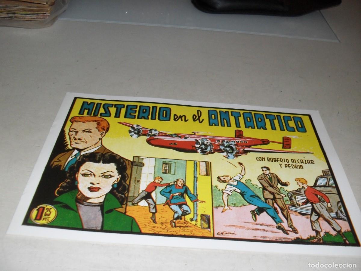 Comics: (FACSIMIL)ROBERTO ALCAZAR N&ordm; 313 MISTERIO EN EL ANTARTICO,(DE 1219).VALENCIANA,1940,DE KIOSKO