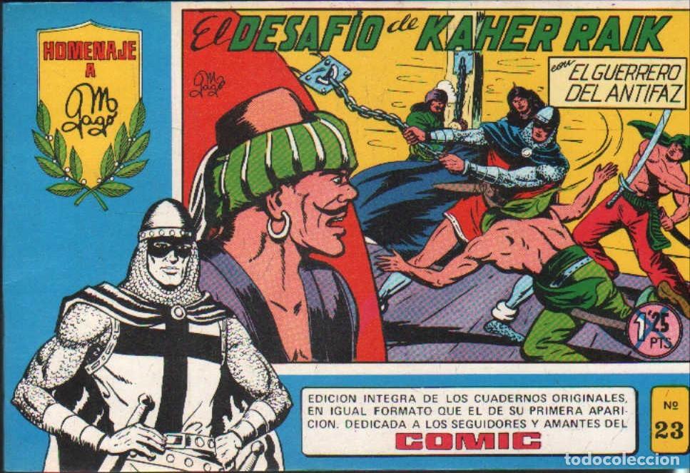 Giornalini: HOMENAJE A M. GAGO 23: EL DESAFIO DE KAHER RAIK CON EL GUERRERO DEL ANTIFAZ. A-COMIC-7965