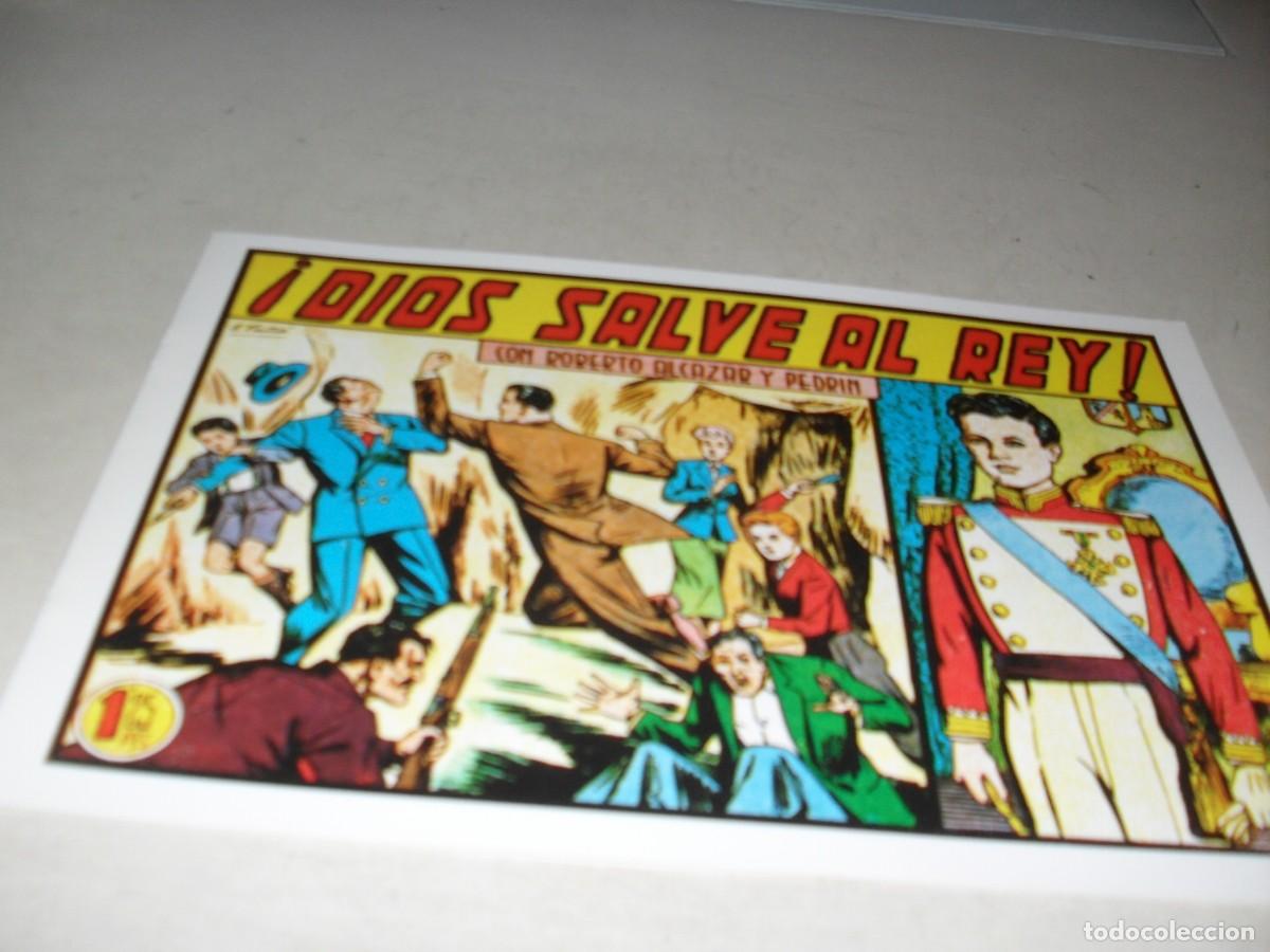 Comics: (FACSIMIL)ROBERTO ALCAZAR N&ordm; 304 DIOS SALVE AL REY&iexcl;,(DE 1219).VALENCIANA,1940,DE KIOSKO