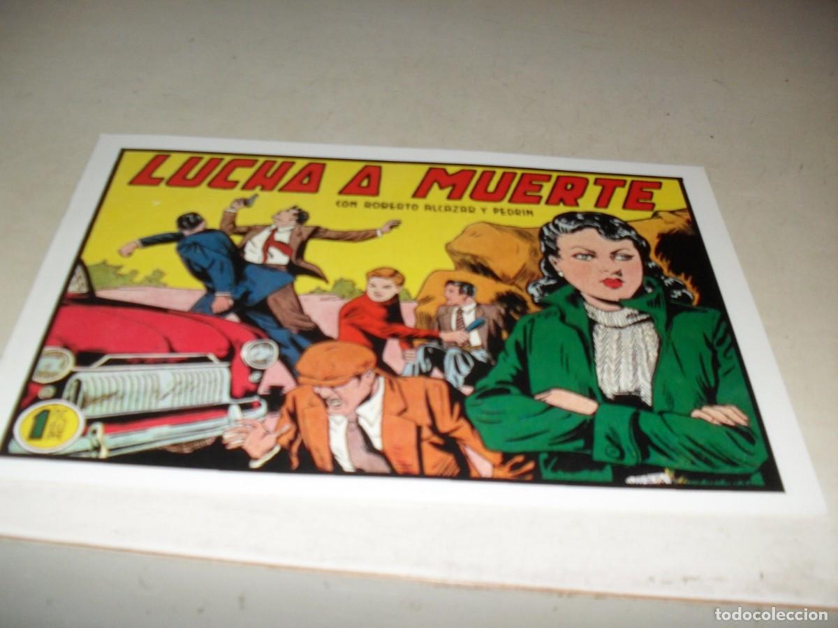 BDs: (FACSIMIL)ROBERTO ALCAZAR N&ordm; 279 LUCHA A MUERTE,(DE 1219).VALENCIANA,1940,DE KIOSKO