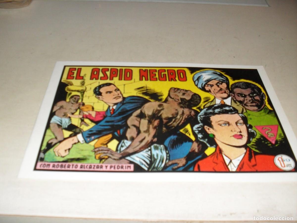 BDs: (FACSIMIL)ROBERTO ALCAZAR N&ordm; 273 EL ASPID NEGRO,(DE 1219).VALENCIANA,1940,DE KIOSKO
