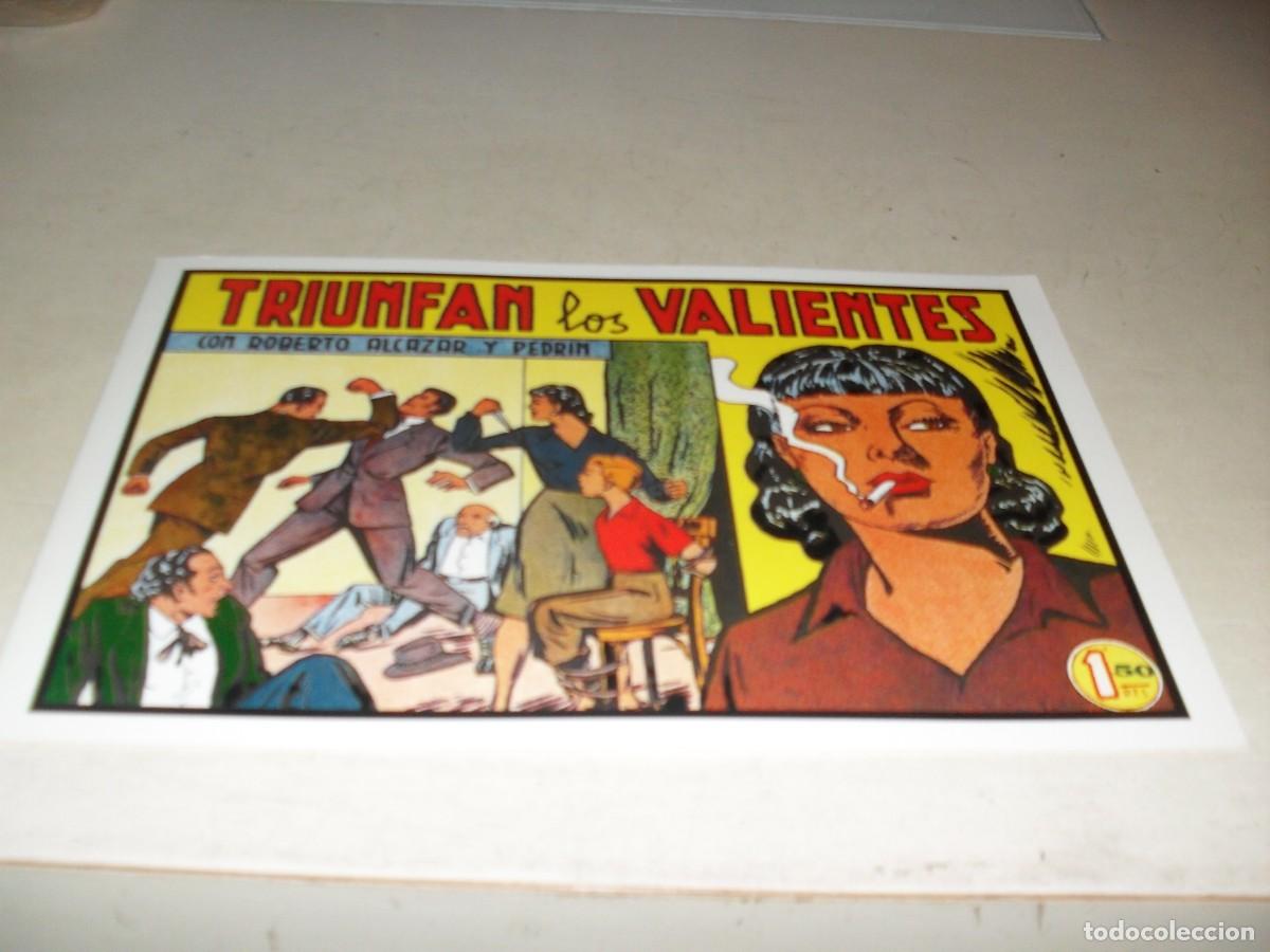BDs: (FACSIMIL)ROBERTO ALCAZAR N&ordm; 268 TRIUNFAN LOS VALIENTES,(DE 1219).VALENCIANA,1940,DE KIOSKO
