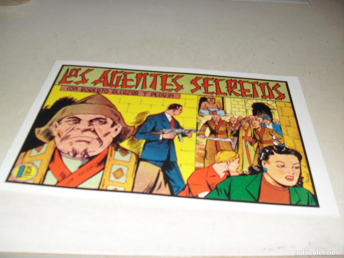BDs: (FACSIMIL)ROBERTO ALCAZAR N&ordm; 261 LOS AGENTES SECRETOS,(DE 1219).VALENCIANA,1940,DE KIOSKO