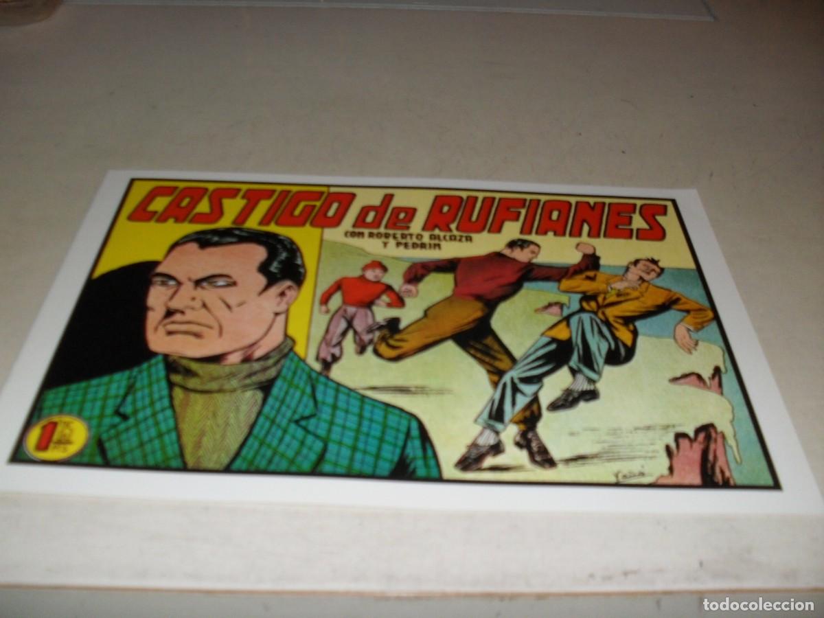 BDs: (FACSIMIL)ROBERTO ALCAZAR N&ordm; 258 CASTIGO DE RUFIANES,(DE 1219).VALENCIANA,1940,DE KIOSKO