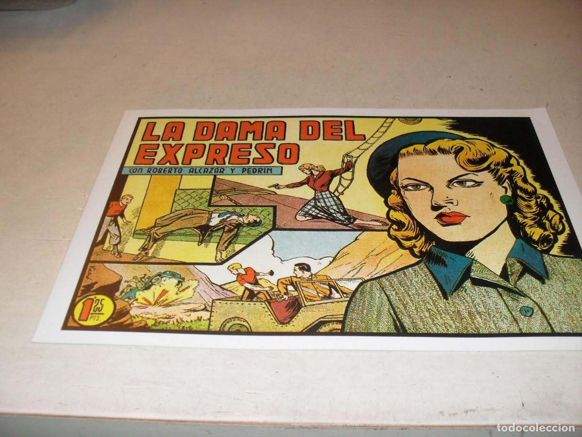 BDs: (FACSIMIL)ROBERTO ALCAZAR N&ordm; 249 LA DAMA DEL EXPRESO,(DE 1219).VALENCIANA,1940,DE KIOSKO