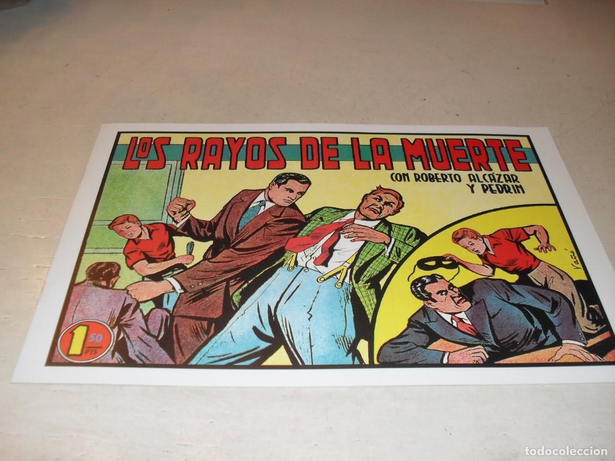 BDs: (FACSIMIL)ROBERTO ALCAZAR N&ordm; 247 LOS RAYOS DE LA MUERTE,(DE 1219).VALENCIANA,1940,DE KIOSKO
