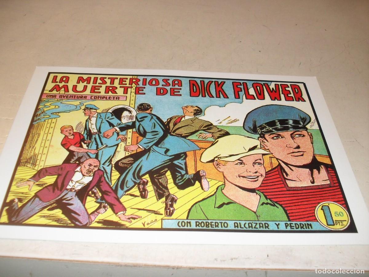 BDs: (FACSIMIL)ROBERTO ALCAZAR N&ordm; 239 LA MISTERIOSA MUERTE DE FLOWER,(DE 1219).VALENCIANA,1940,DE KIOSKO