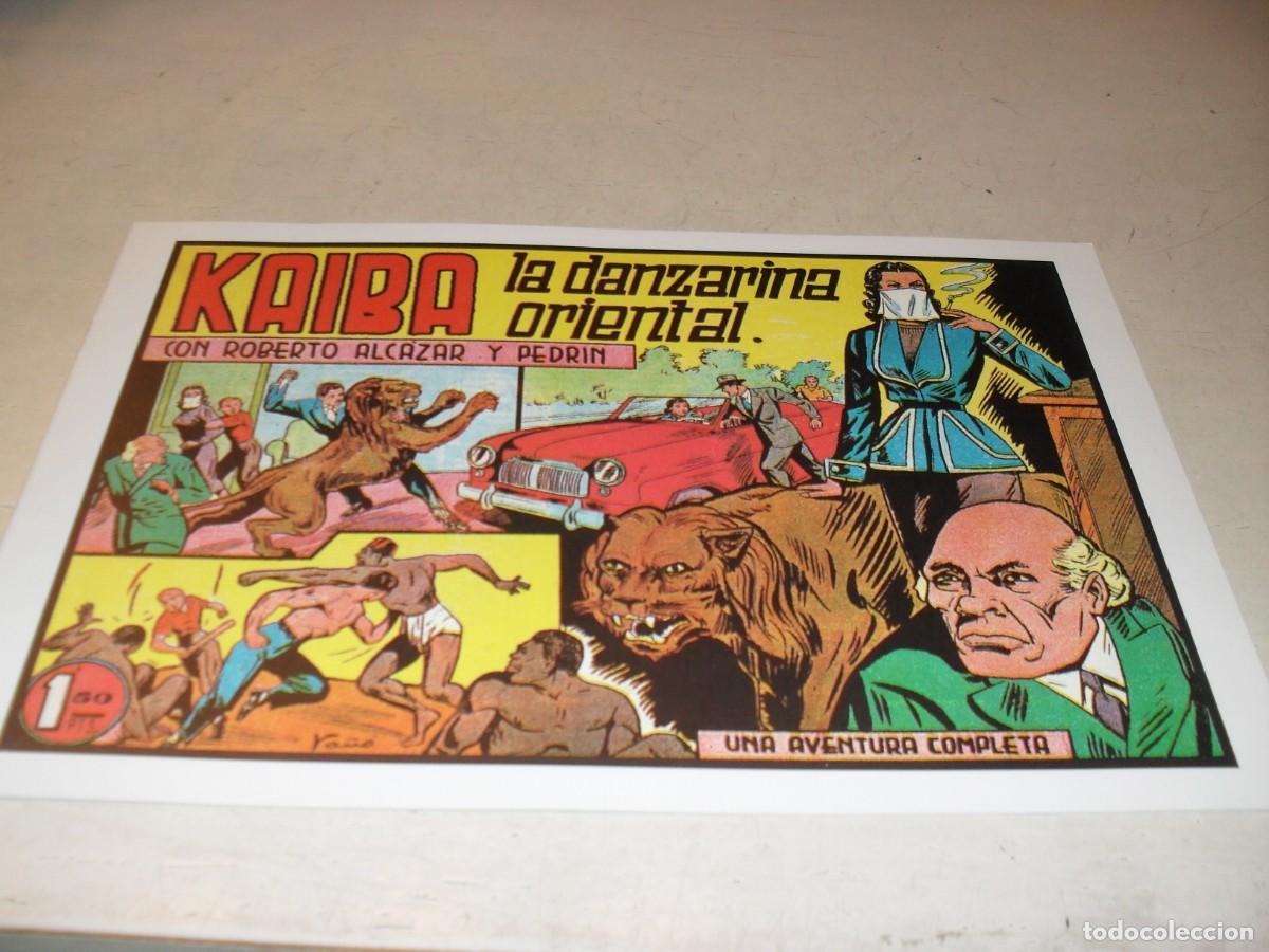BDs: (FACSIMIL)ROBERTO ALCAZAR N&ordm; 236 KAIBA LA DANZARINA ORIENTAL,(DE 1219).VALENCIANA,1940,DE KIOSKO