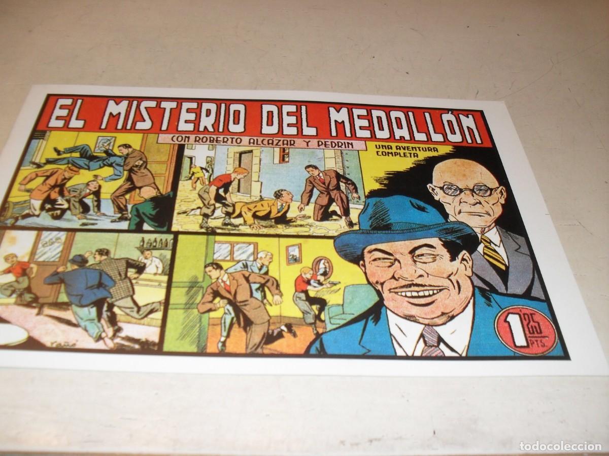 BDs: (FACSIMIL)ROBERTO ALCAZAR N&ordm; 235 EL MISTERIO DEL MEDALLON,(DE 1219).VALENCIANA,1940,DE KIOSKO