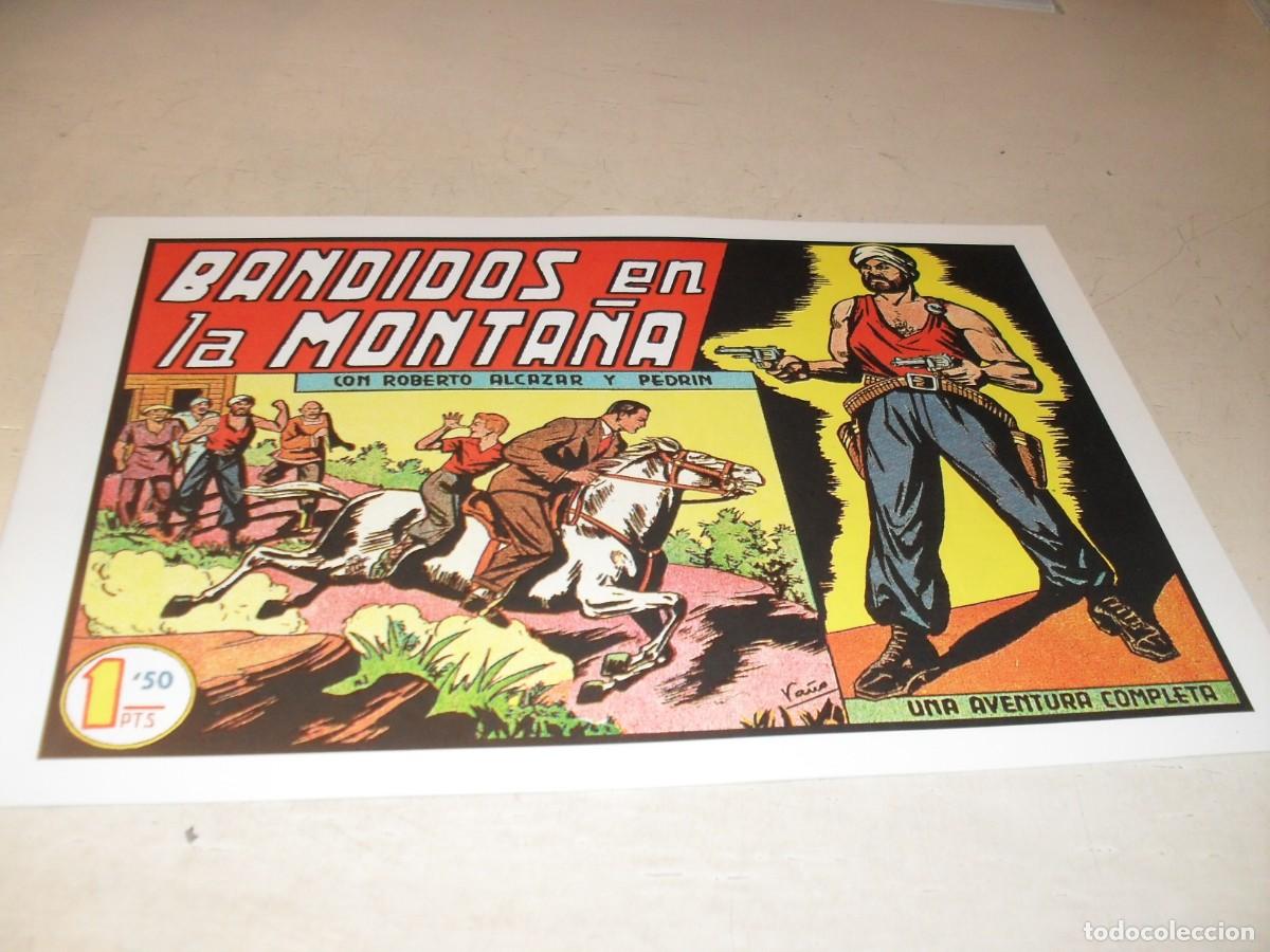 BDs: (FACSIMIL)ROBERTO ALCAZAR N&ordm; 232 BANDIDOS EN LAS MONTA&Ntilde;AS,(DE 1219).VALENCIANA,1940,DE KIOSKO