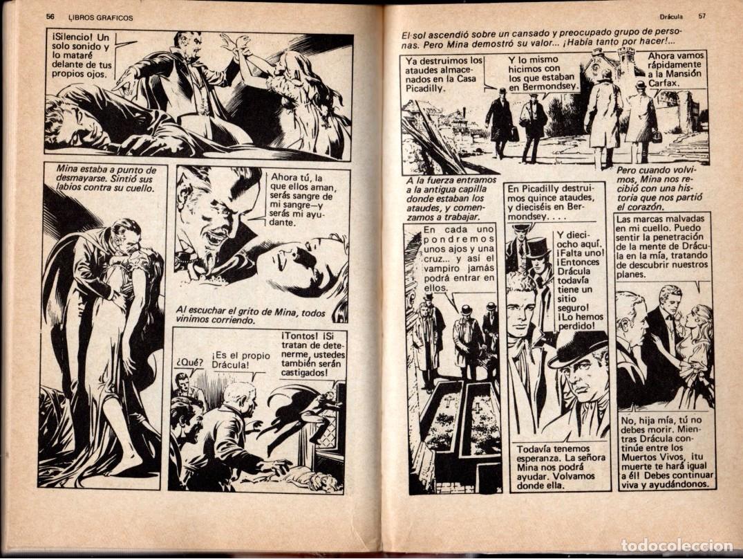 Tebeos: DRACULA *** BRAM STOKER *** A&Ntilde;O 1982 - Foto 4