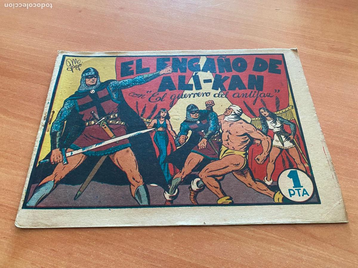 Comics: EL GUERRERO DEL ANTIFAZ N&ordm; 15. EL ENGA&Ntilde;O DE ALI-KAN. 1 PTA (ORIGINAL VALENCIANA) (COIB217)