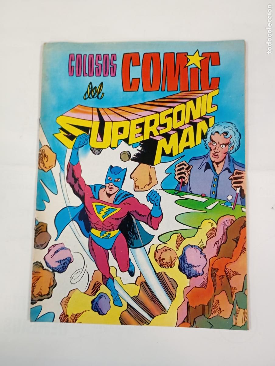 Tebeos: Colosos del Comic. Supersonic man n&ordm; 4. TDKC49 - Foto 1