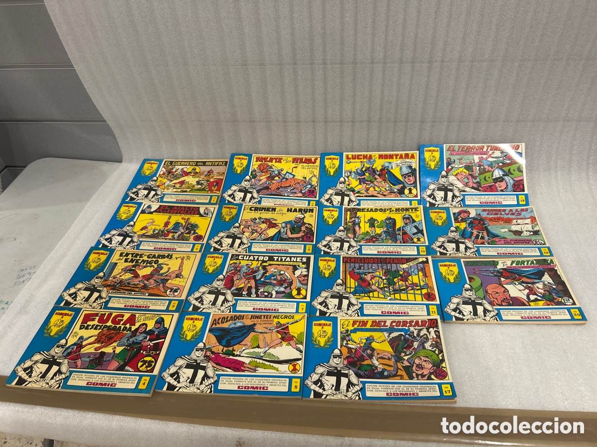 BDs: C&Oacute;MICS HOMENAJE A GAGO DEL N&ordm;1 AL 11 Y DEL 17 AL 20 *VER FOTOS*