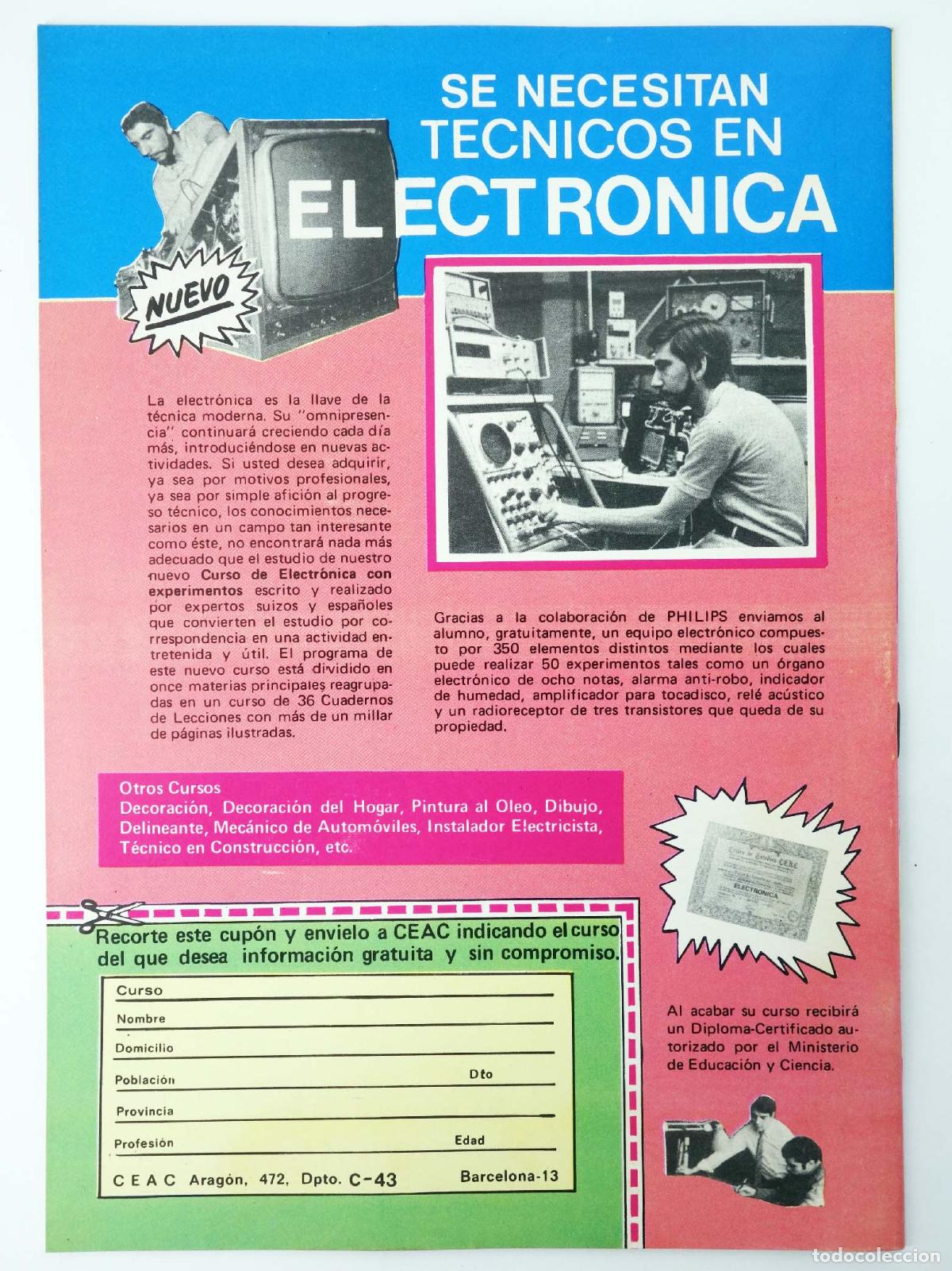 Tebeos: EL GUERRERO DEL ANTIFAZ 30. DE PODER A PODER (M. Gago) Valenciana, 1973. BE - Foto 2