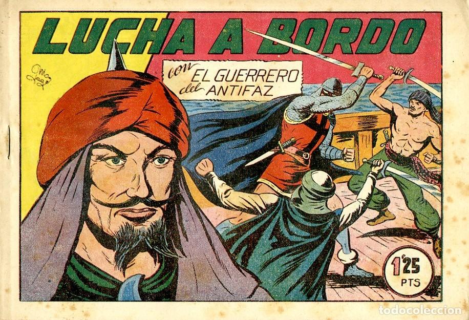 Livros de Banda Desenhada: El Guerreo del Antifaz / Lucha a Bordo / 1945 / N.143 (A4)