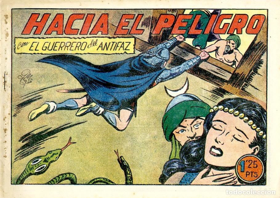 Livros de Banda Desenhada: El Guerreo del Antifaz / Hacia el Peligro / 1945 / N.152 (A4)