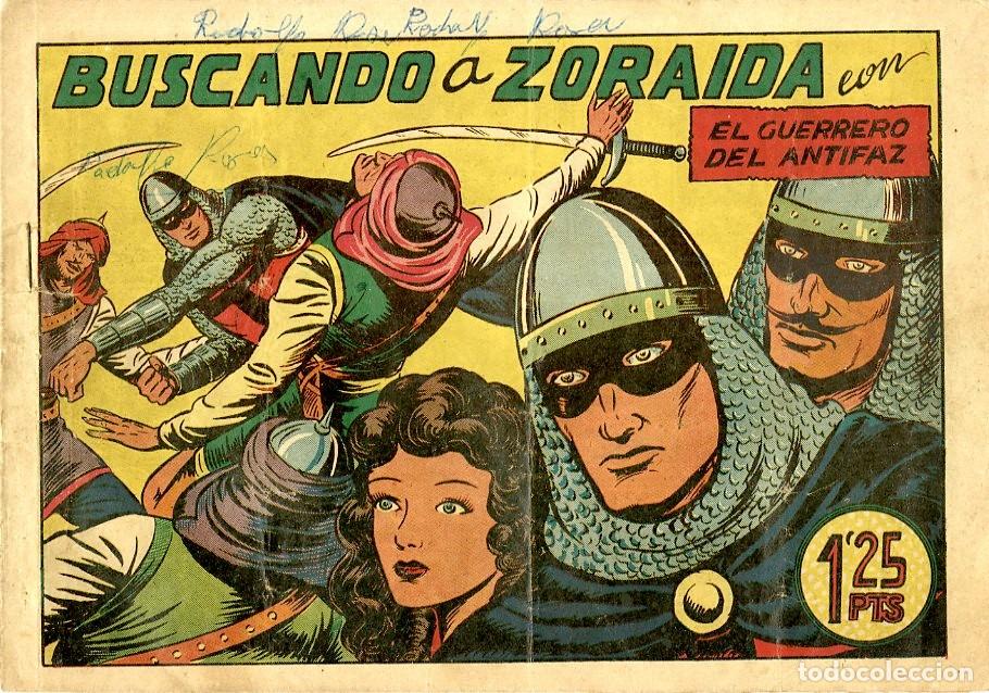 Livros de Banda Desenhada: El Guerreo del Antifaz / Buscando a Zoraida / 1945 / N.105 (A4)