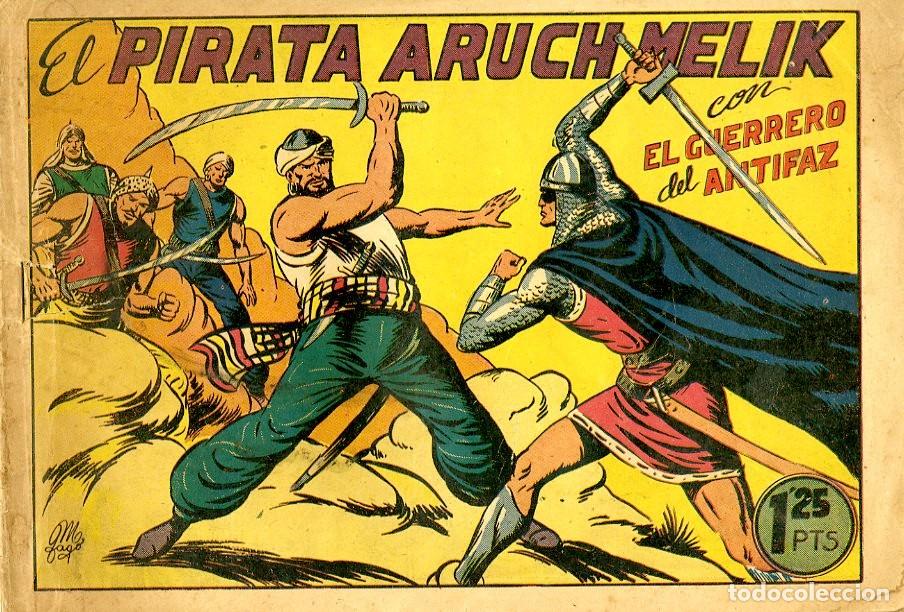 Livros de Banda Desenhada: El Guerreo del Antifaz / El Pirata Aruch Melik / 1945 / N.110 (A4)