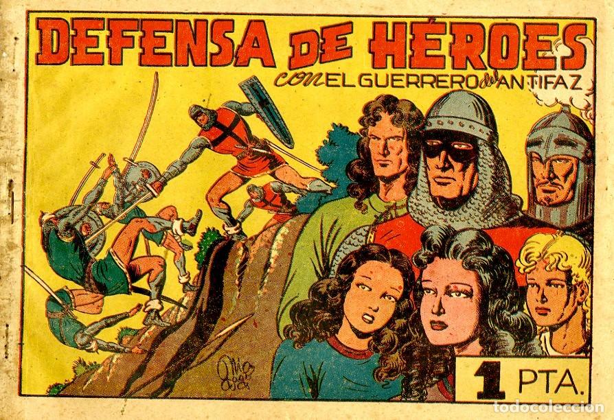 Livros de Banda Desenhada: El Guerreo del Antifaz / Defensa de H&eacute;roes / 1945 / N.54 (A4)