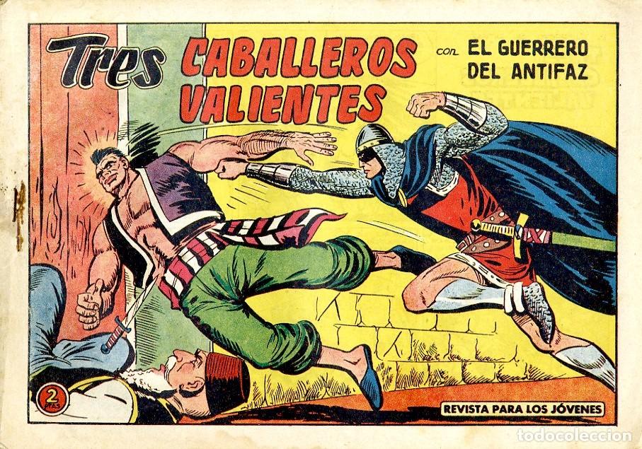 Tebeos: El Guerreo del Antifaz / Tres Caballeros Valientes / 1945 / N.507 (A4)