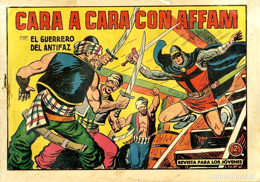 Tebeos: El Guerreo del Antifaz / Cara a Cara con Affam / 1945 / N.508 (A4)