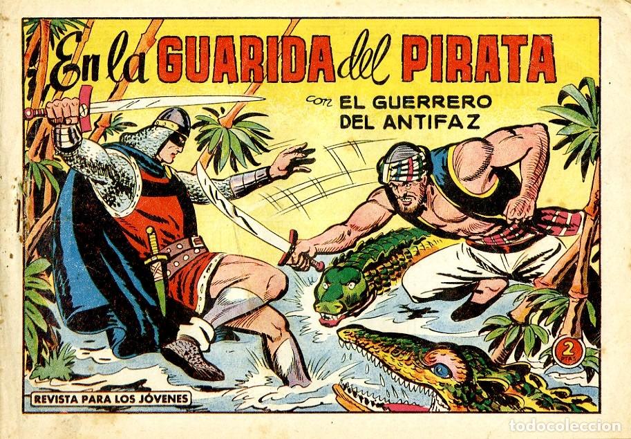 Tebeos: El Guerreo del Antifaz / En la Guardia del Pirata / 1945 / N.509 (A4)