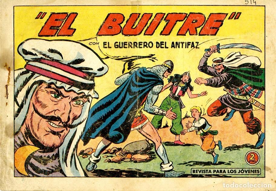 Tebeos: El Guerreo del Antifaz / &uml;El Buitre&uml; / 1945 / N.514 (A4)