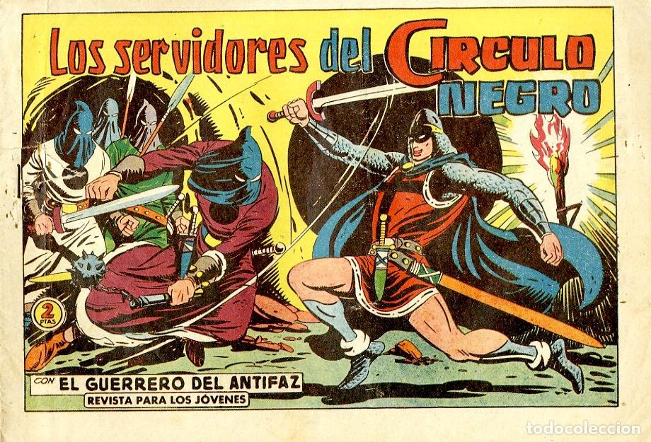 Tebeos: El Guerreo del Antifaz / Los Servidores del Circulo Negro / 1945 / N.485 (A4)