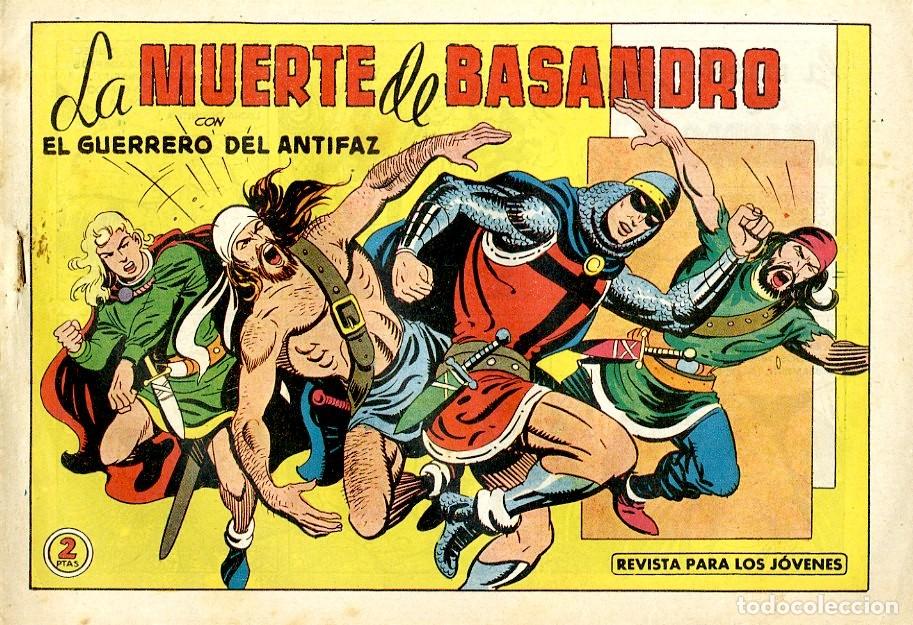 Tebeos: El Guerreo del Antifaz / La Muerte de Basandro / 1945 / N.475 (A4)