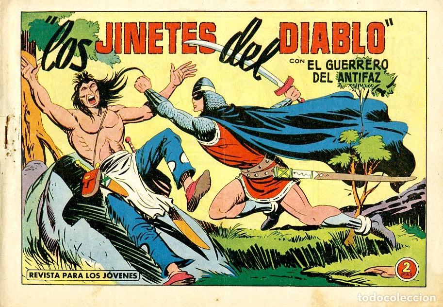 Livros de Banda Desenhada: El Guerreo del Antifaz / &rdquo;Los Jinetes del Diablo&rdquo; / 1945 / N.479 (A6)