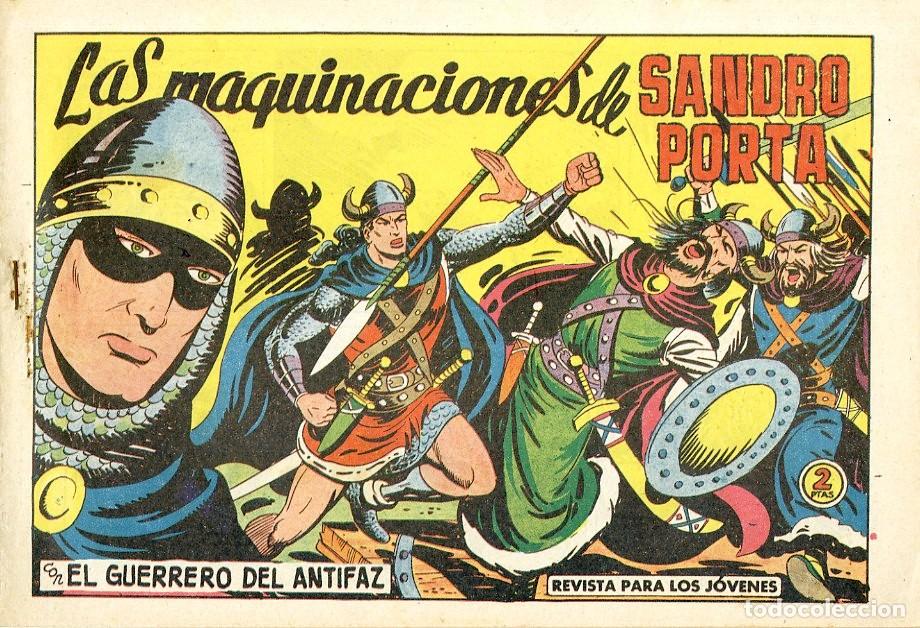 Livros de Banda Desenhada: El Guerreo del Antifaz / Las Maquinaciones de Sandro Porta / 1945 / N.483 (A6)