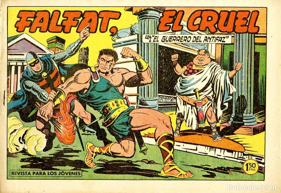 Livros de Banda Desenhada: El Guerreo del Antifaz / Falfat, El Cruel / 1945 / N.466 (A6)