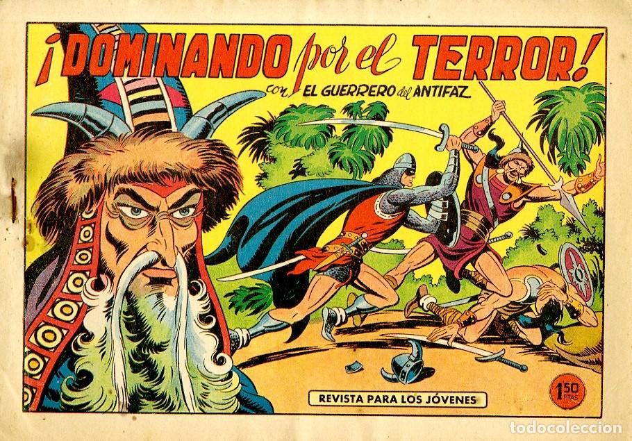 Livros de Banda Desenhada: El Guerreo del Antifaz / &iexcl;Dominado por el Terror! / 1945 / N.435 (A6)