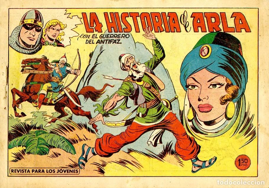 Livros de Banda Desenhada: El Guerreo del Antifaz / La Historia de Arla / 1945 / N.439 (A6)
