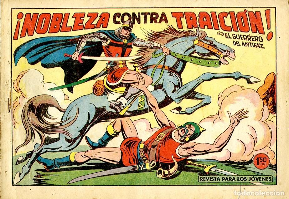 Livros de Banda Desenhada: El Guerreo del Antifaz / &iexcl;Nobleza Contra Traici&oacute;n! / 1945 / N.440 (A6)