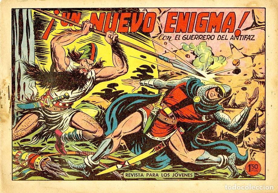 Livros de Banda Desenhada: El Guerreo del Antifaz / &iexcl;Un Nuevo Enigma! / 1945 / N.450 (A6)