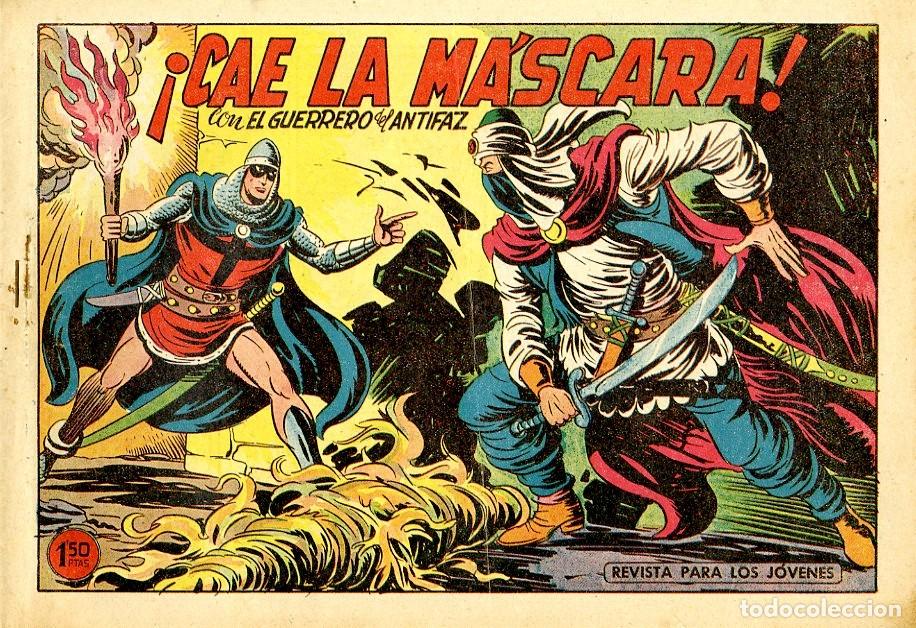 Giornalini: El Guerreo del Antifaz / &iexcl;Cae la M&aacute;scara! / 1945 / N.449 (A6)