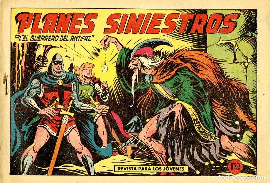 Livros de Banda Desenhada: El Guerreo del Antifaz / Planes Siniestros / 1945 / N.453 (A6)
