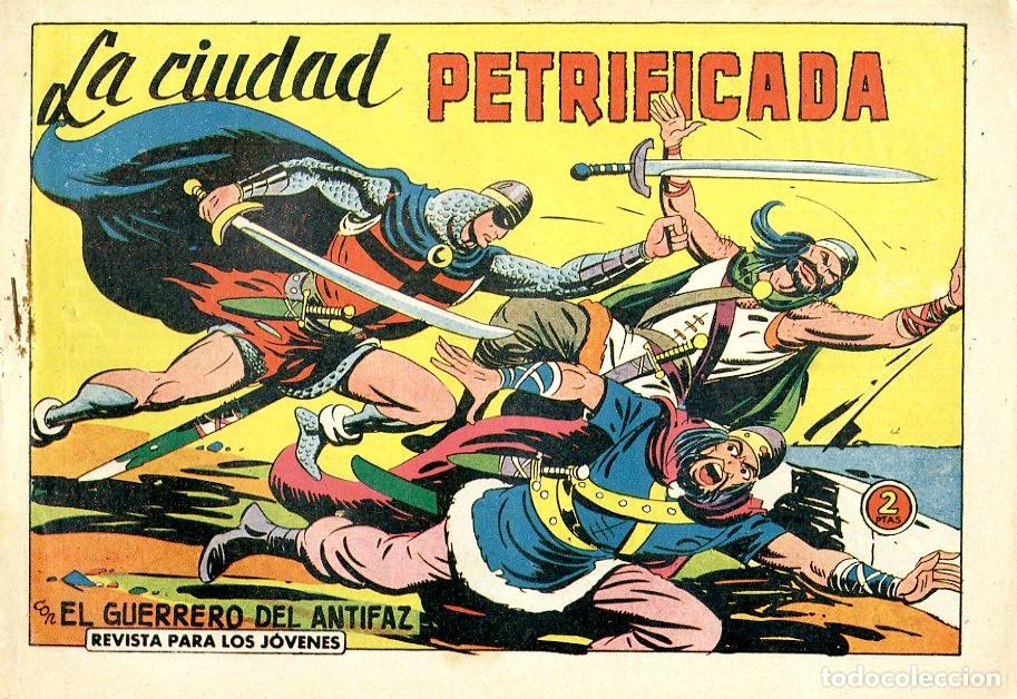 Tebeos: El Guerreo del Antifaz / La Ciudad Petrificada / 1945 / N.489 (A6)