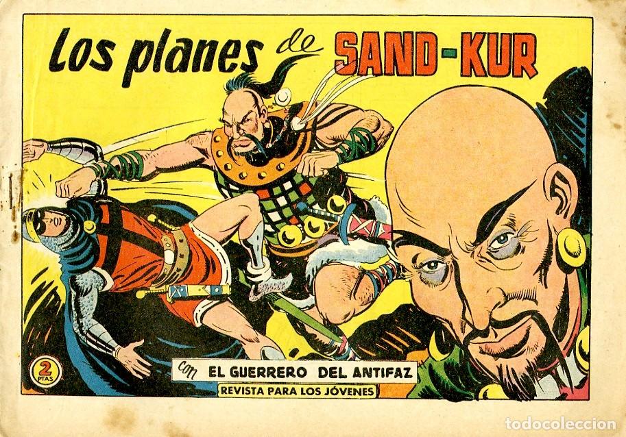 Tebeos: El Guerreo del Antifaz / Los Planes de Sand-Kur / 1945 / N.492 (A6)