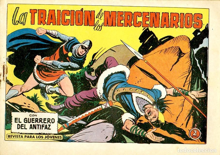 Tebeos: El Guerreo del Antifaz / La Traici&oacute;n de los Mercenarios / 1945 / N.493 (A6)