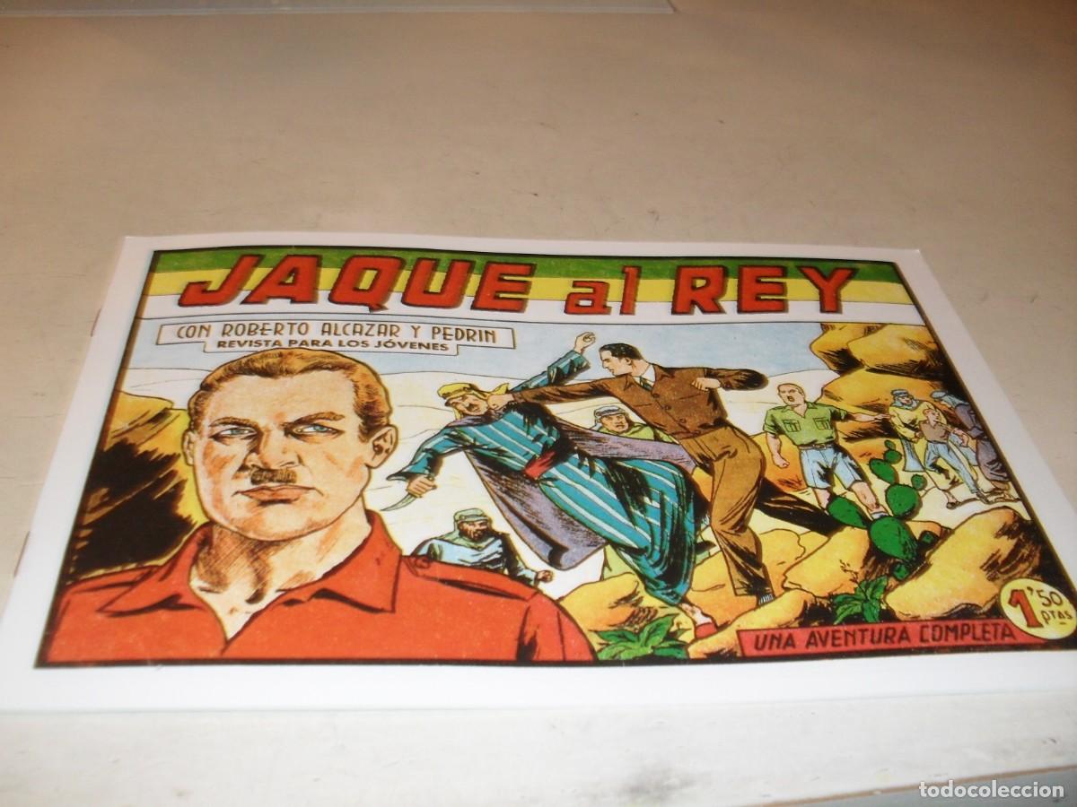 Comics: (FACSIMIL)ROBERTO ALCAZAR 388 JAQUE AL REY,(DE 1219).VALENCIANA,1940.DE KIOSKO