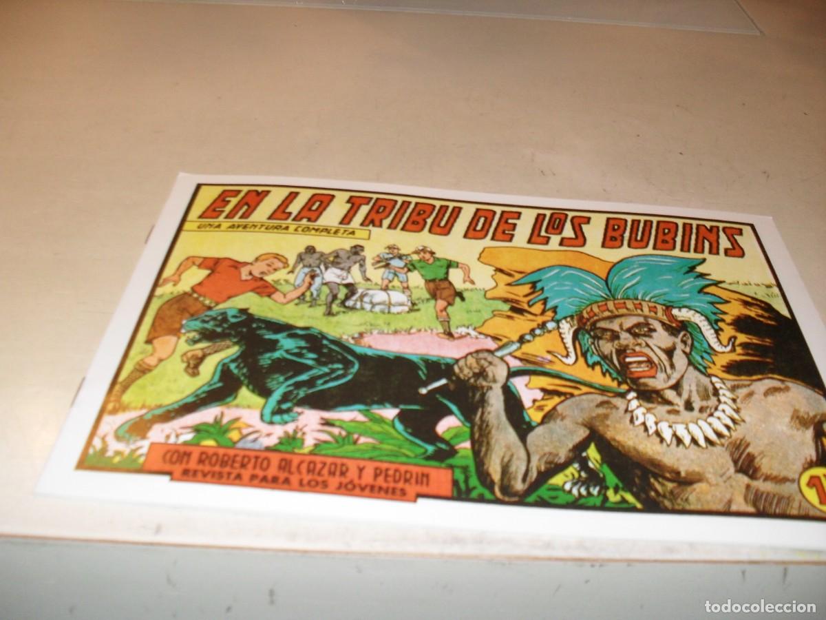 Comics: (FACSIMIL)ROBERTO ALCAZAR 387 EN LA TRIBU DE LOS BUBINS,(DE 1219).VALENCIANA,1940.DE KIOSKO
